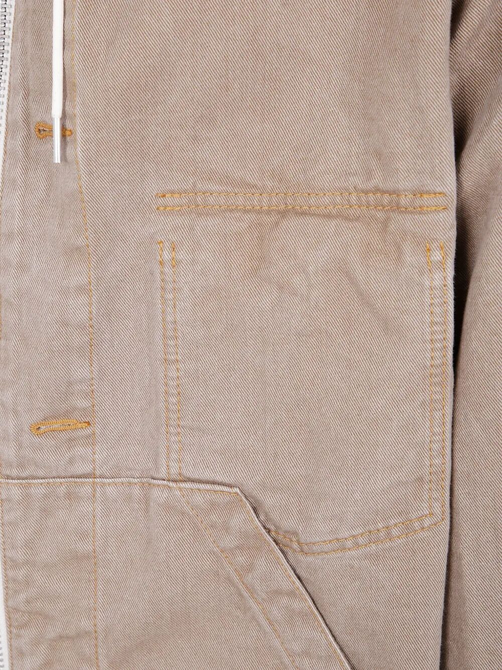 Sacai Men Denim Hoodie - 6