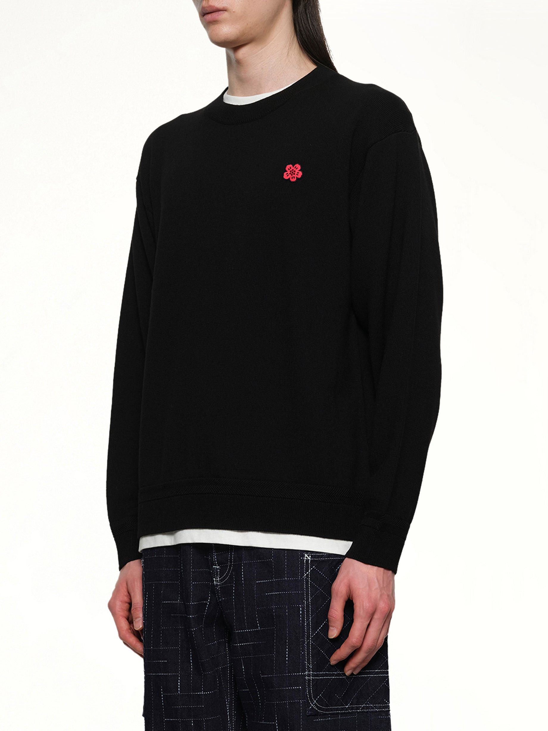 Rws Kenzo Boke Flower Jumper in Black - 3