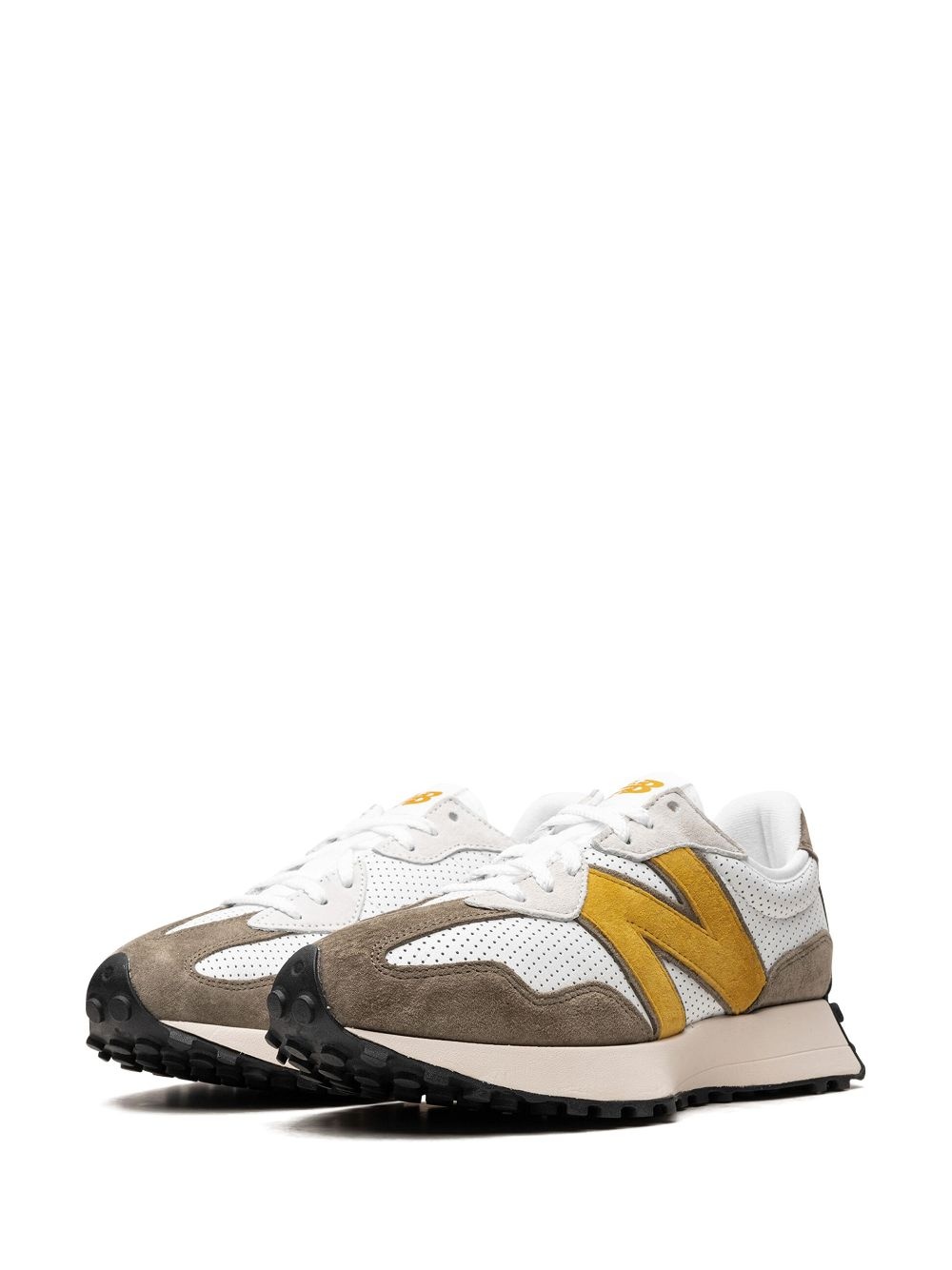 327 "Yellow Olive" sneakers - 5