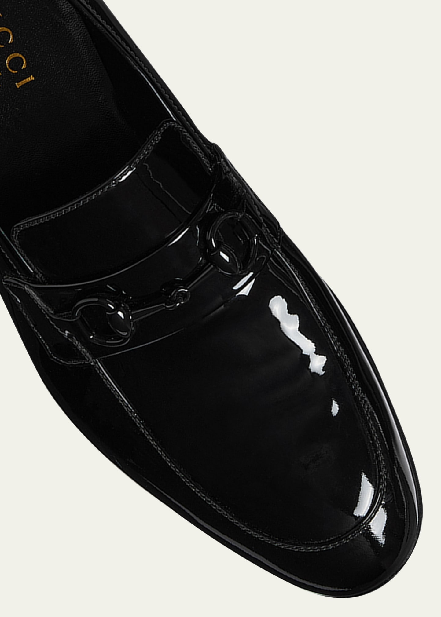 Men's Ed Patent Leather Bit Loafers - 4