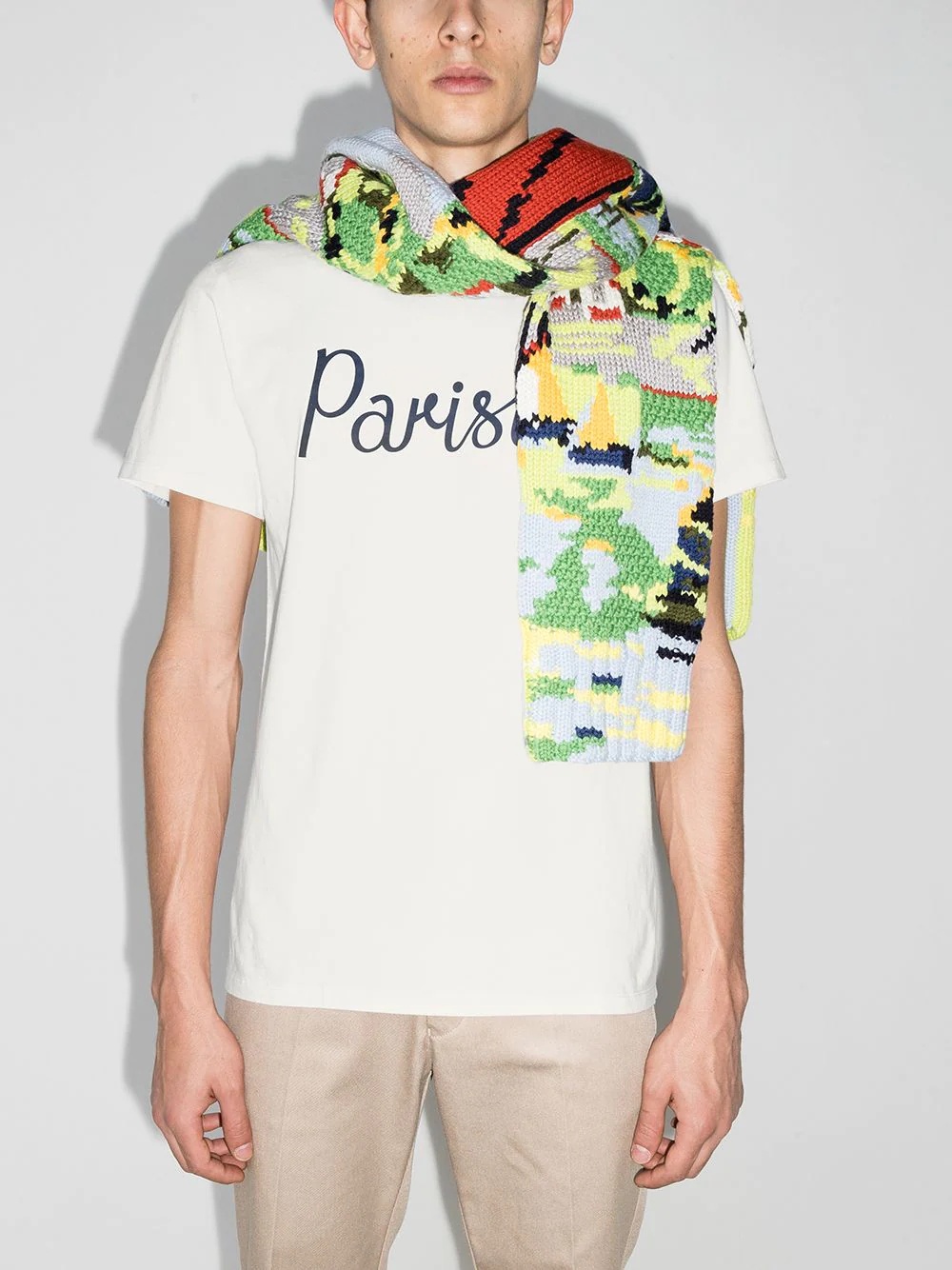 Parisien print T-shirt - 2