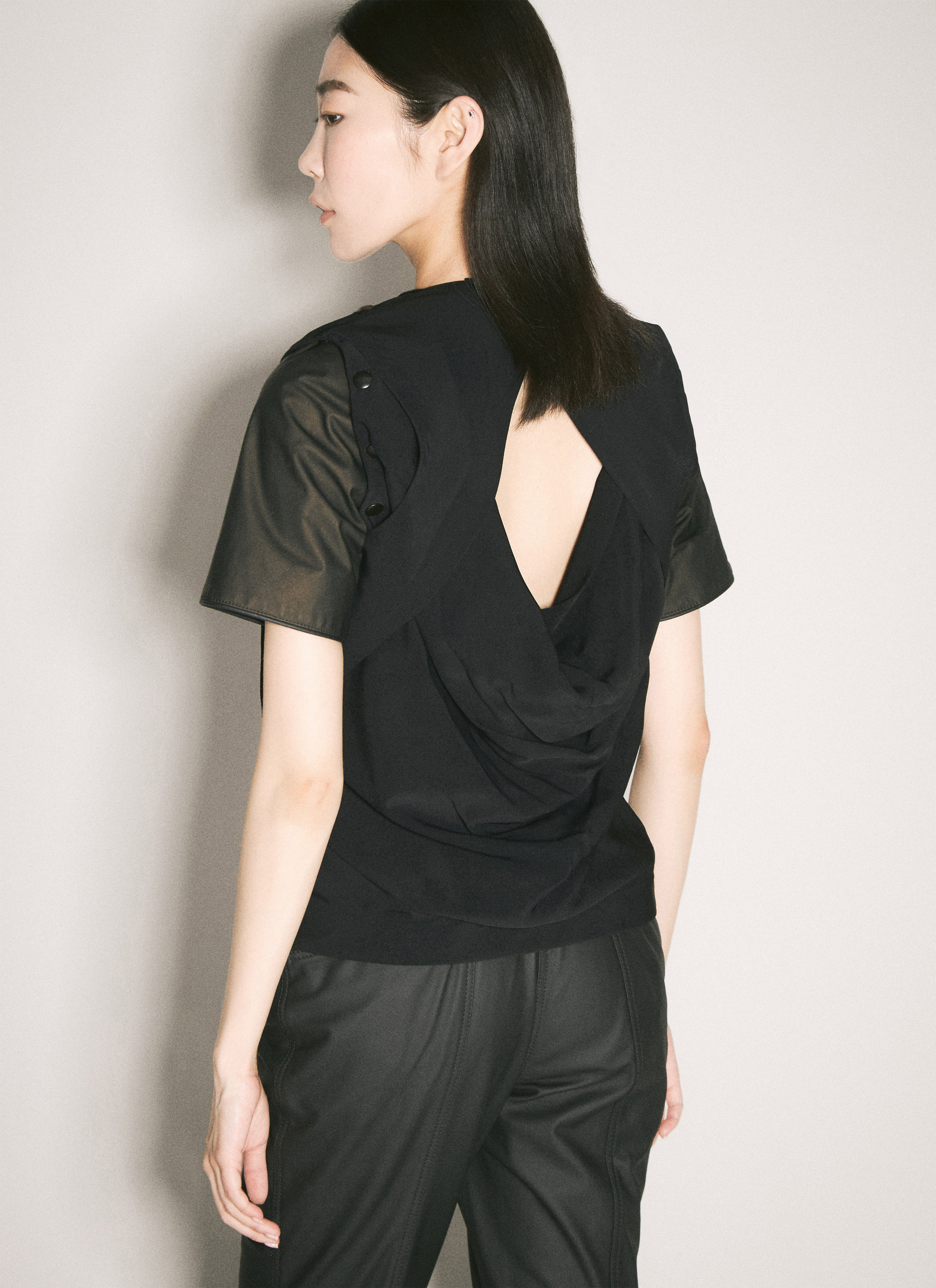 Ann Demeulemeester Women Mesh Top - 6