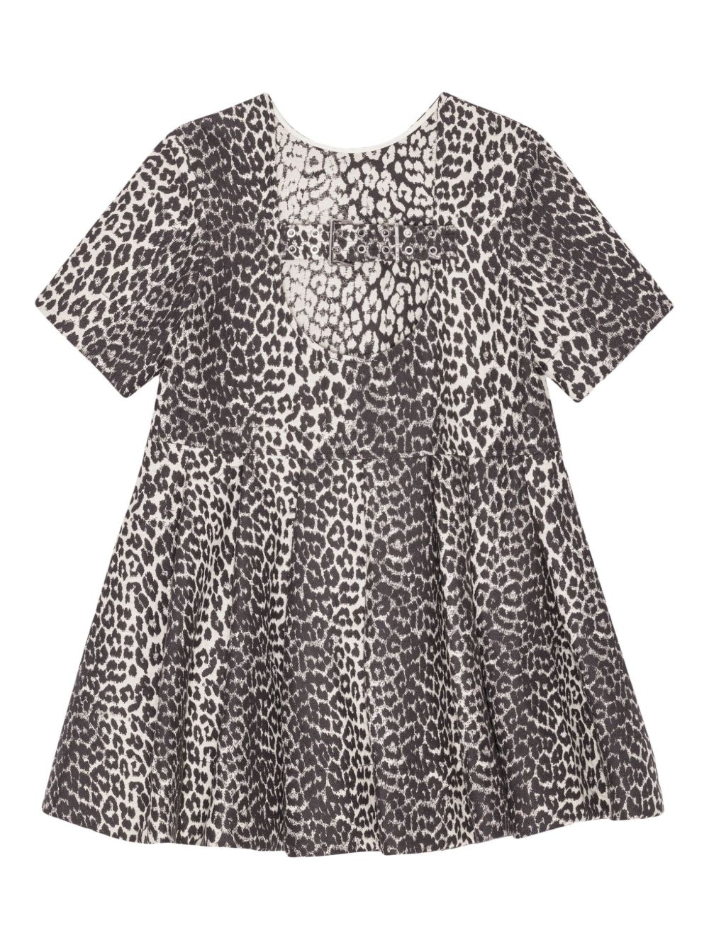 leopard-print minidress - 6