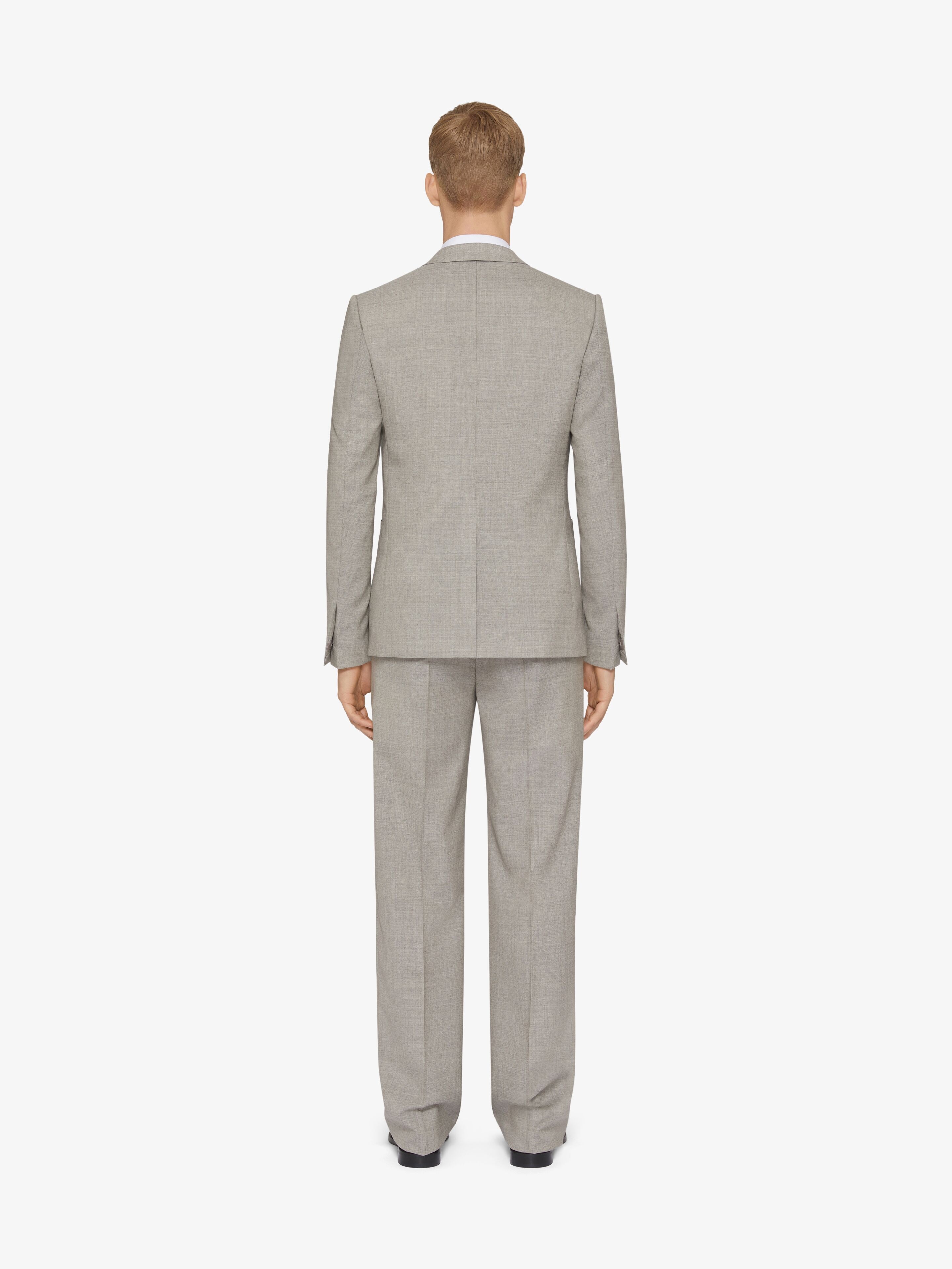 SLIM FIT JACKET IN WOOL - 4