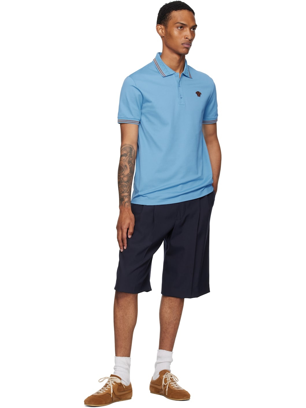 Blue Medusa Polo - 4