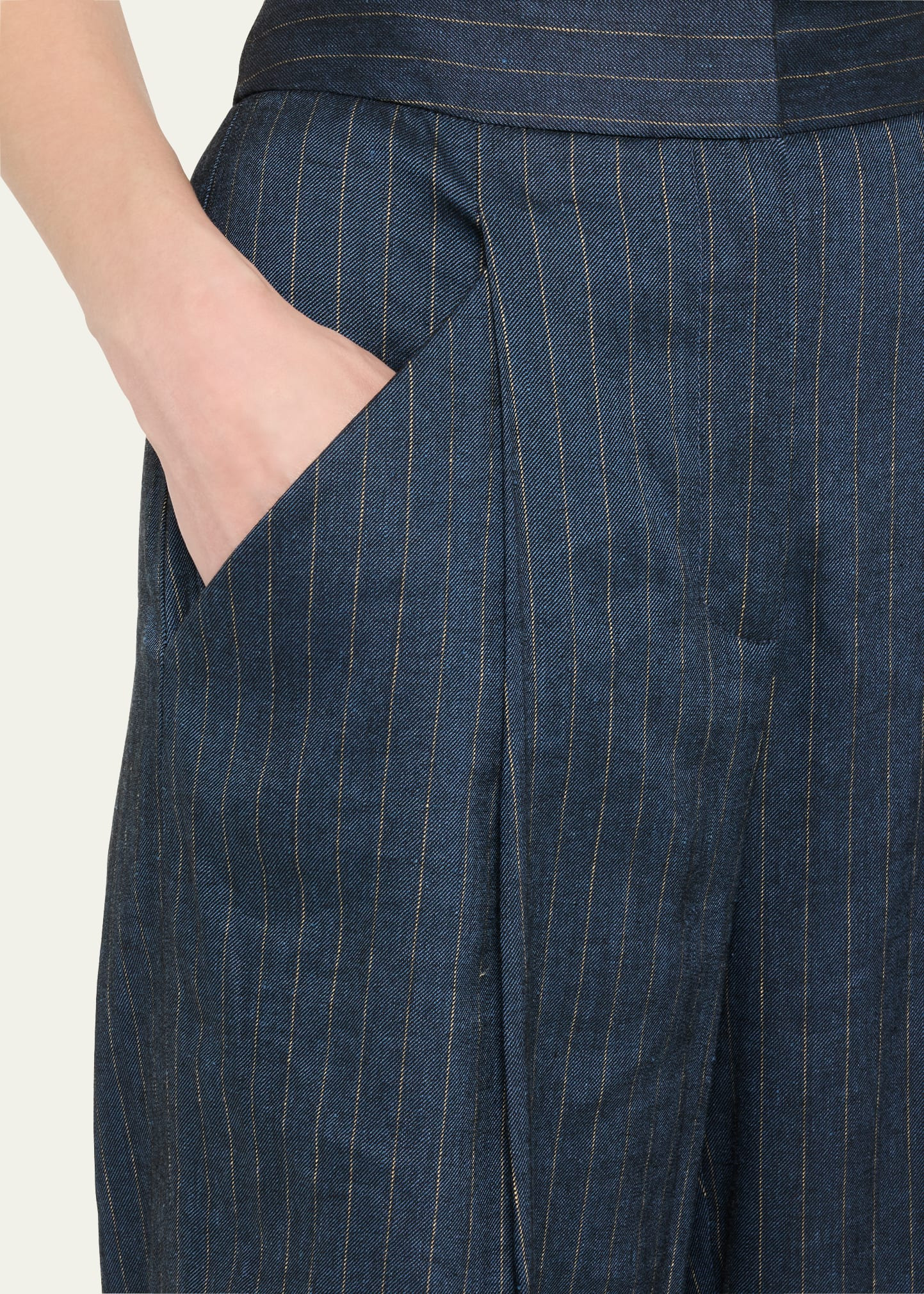 Rimini Pinstripe Pants - 5