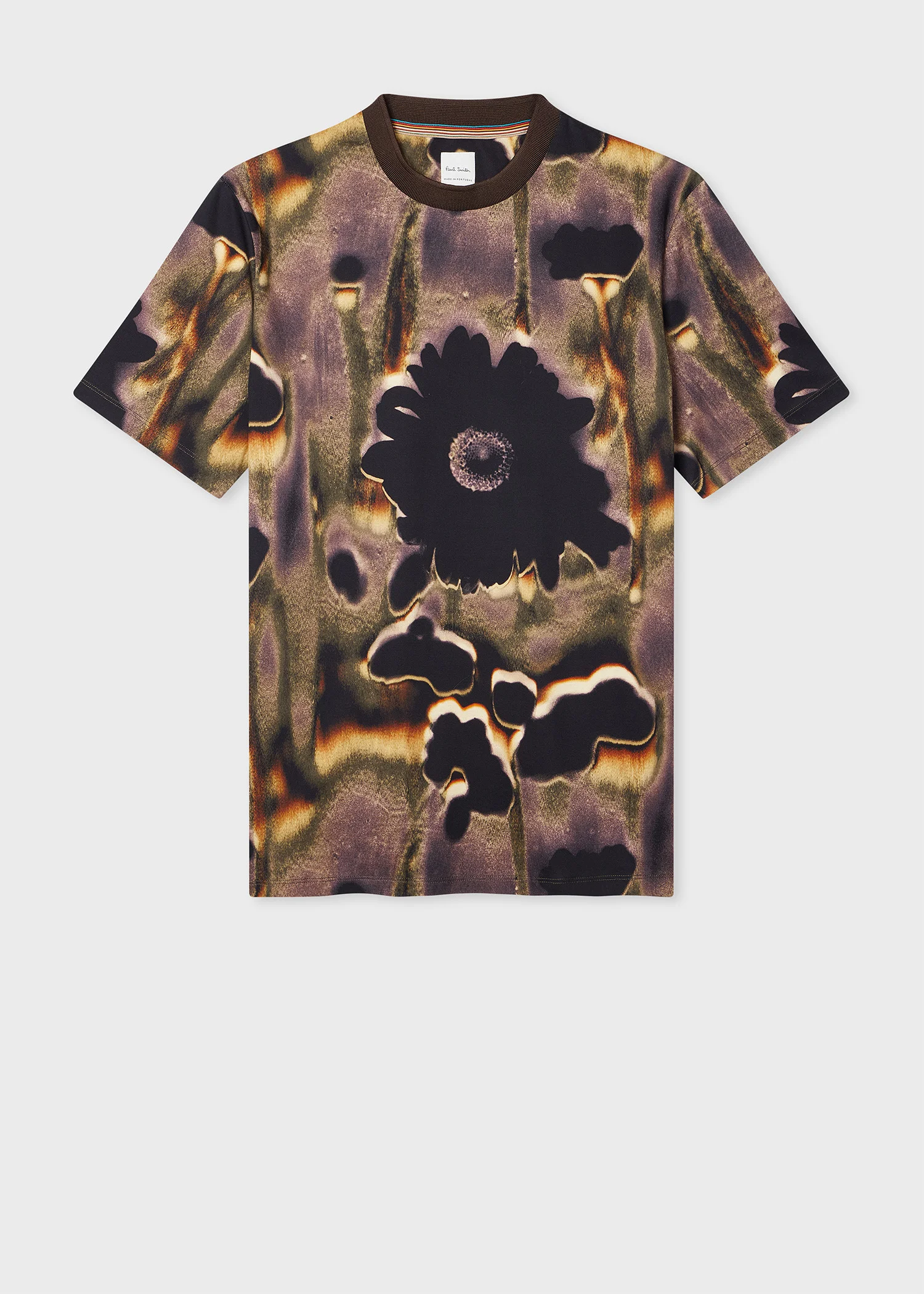'Field Flowers' Print Cotton T-Shirt - 1
