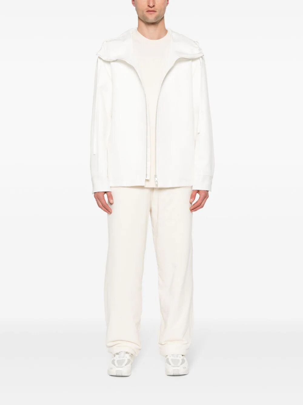 Jil Sander Men W 08 Db Boxy Fit Blouson With Hood - 7