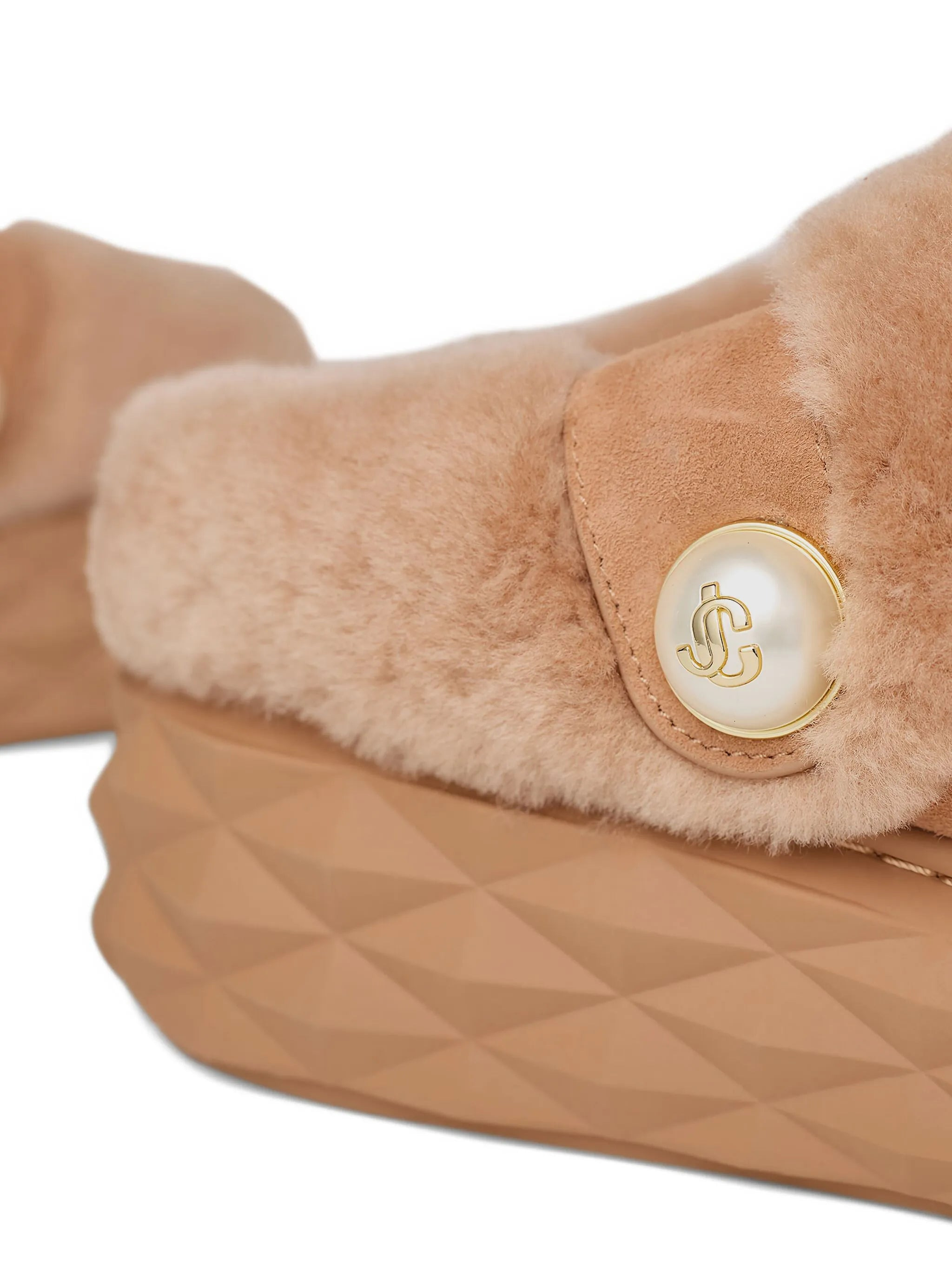Jimmy Choo Diamond Maxi Slippers - 4