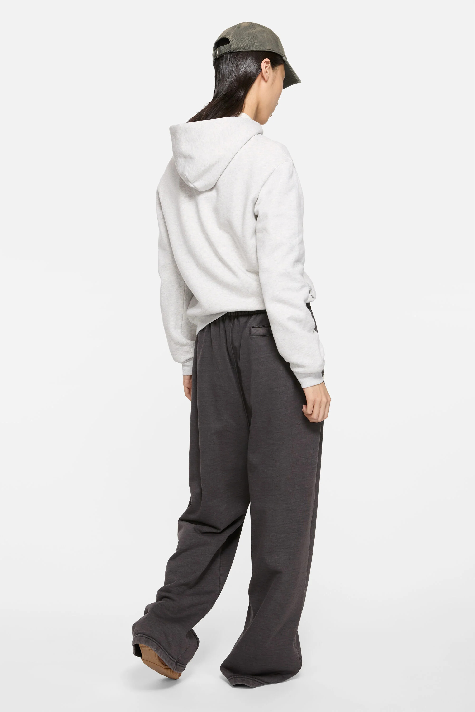 Logo sweatpants - Faded black - 3