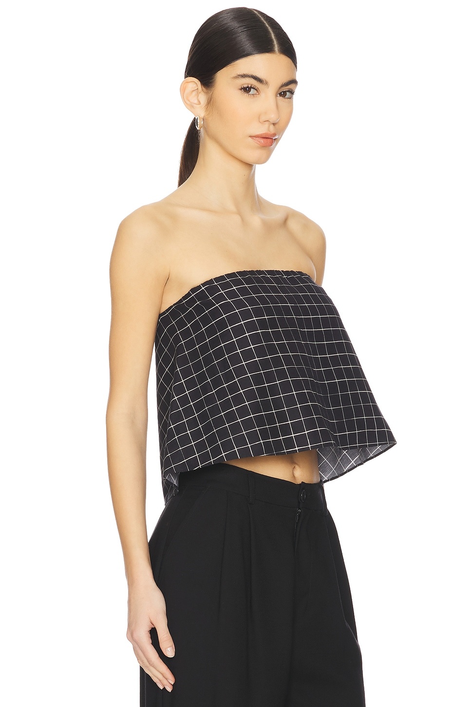 Trellis Strapless Tie Back Top - 3