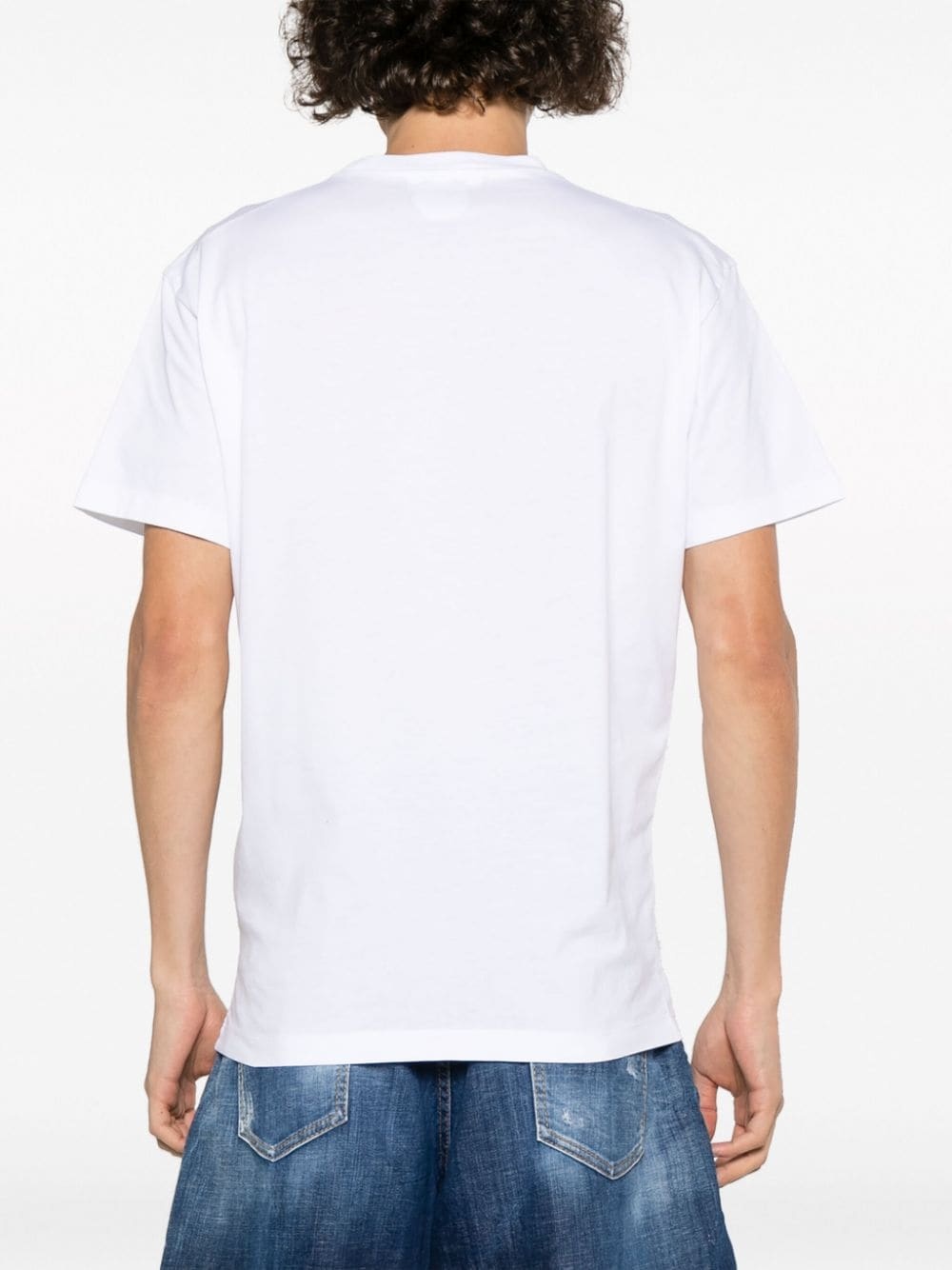logo-print cotton T-Shirt - 4
