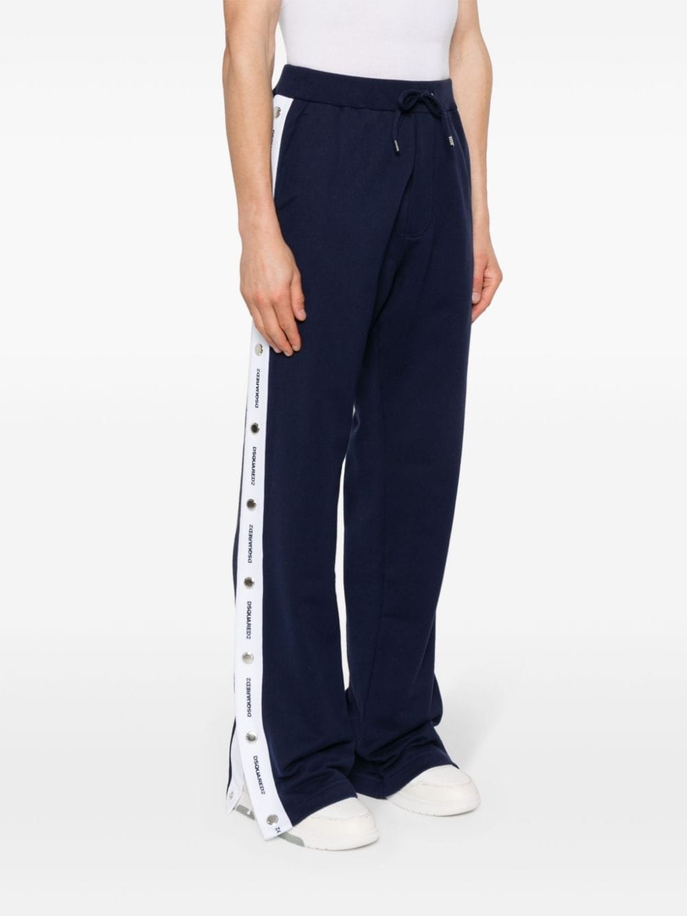 Burbs logo-tape track pants - 3