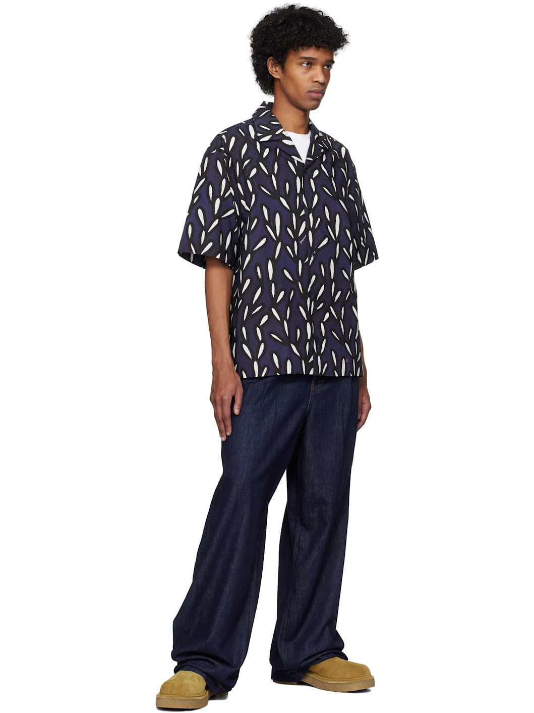 Navy 'The Jean' Shirt - 4