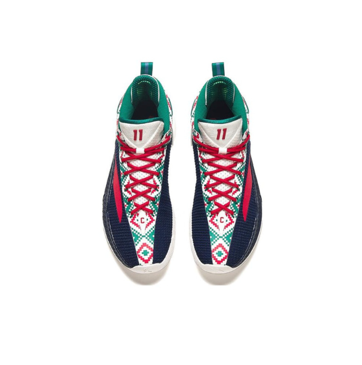 ANTA KT9 Klay Thompson 'Christmas' 112411101-2 - 3