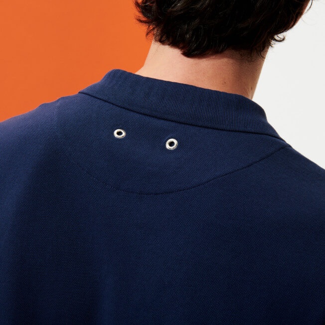 Men Cotton Pique Polo Shirt Solid - 4