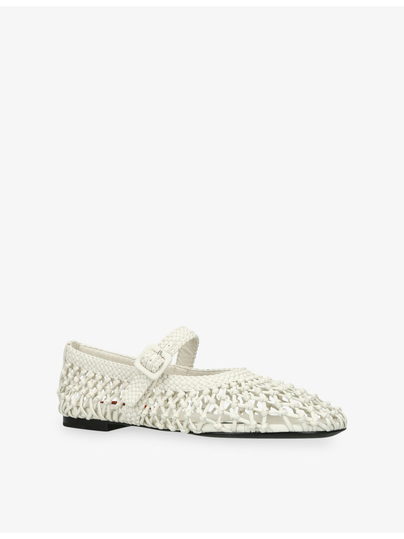 Knotted Riad Woven Ballet Flats 3