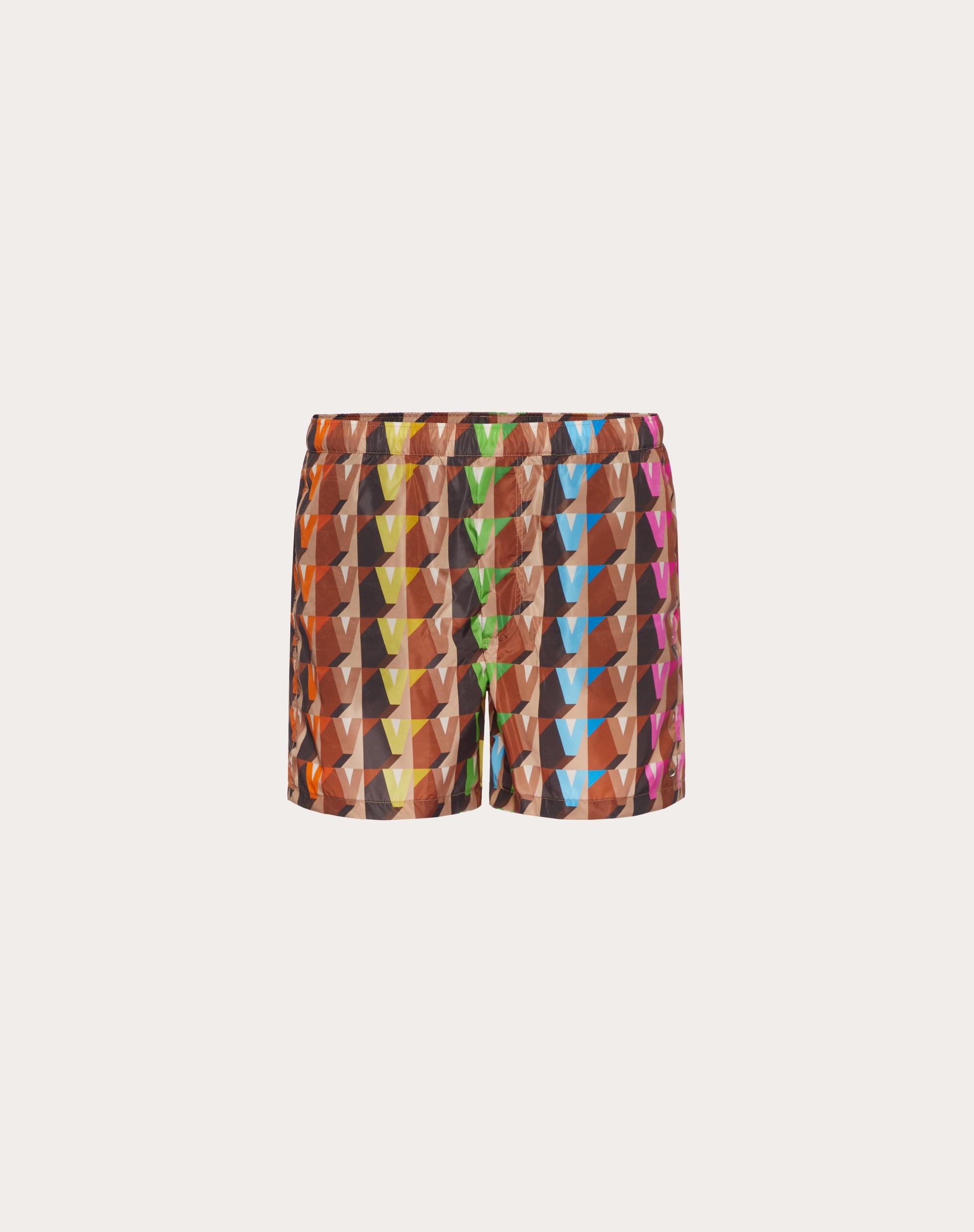 3DREAM VALENTINO PRINT NYLON SWIMSUIT - 1