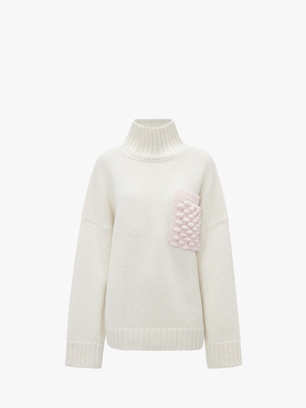 POPCORN PATCH POCKET TURTLENECK JUMPER - 1