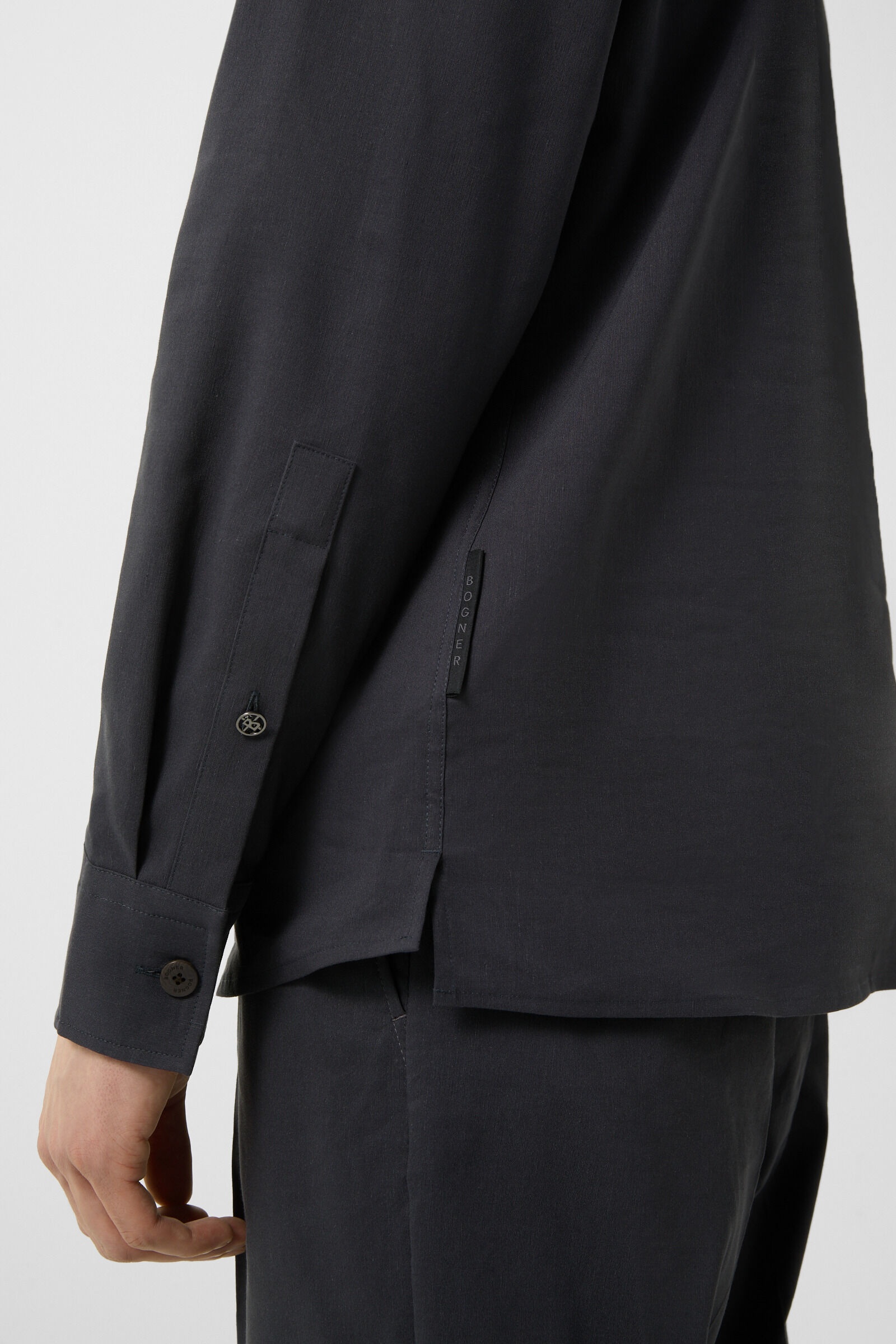 Clive shirt in Dark gray - 5