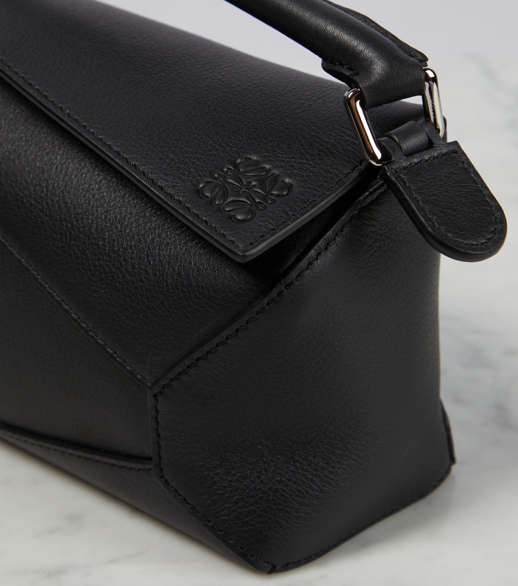 Puzzle Edge Mini leather shoulder bag - 6