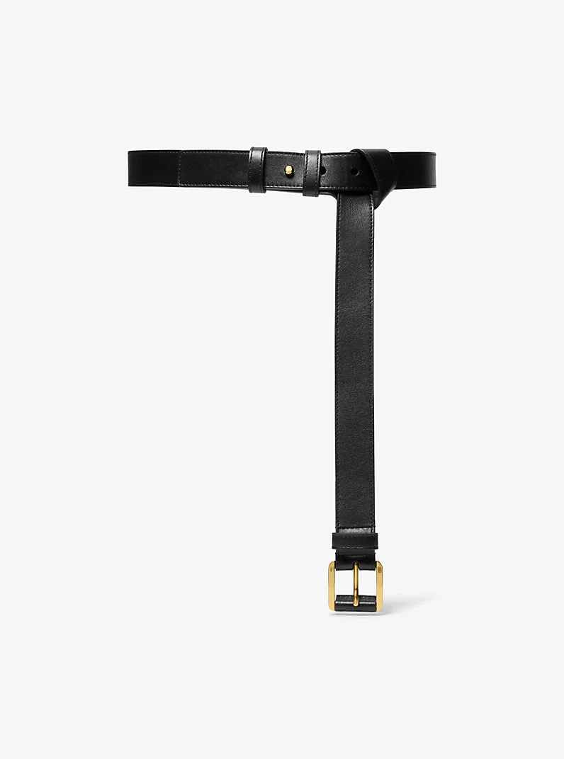 Kaitlin Leather Trouser Belt - 1
