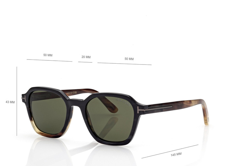 GEOMETRIC HORN SUNGLASSES 4