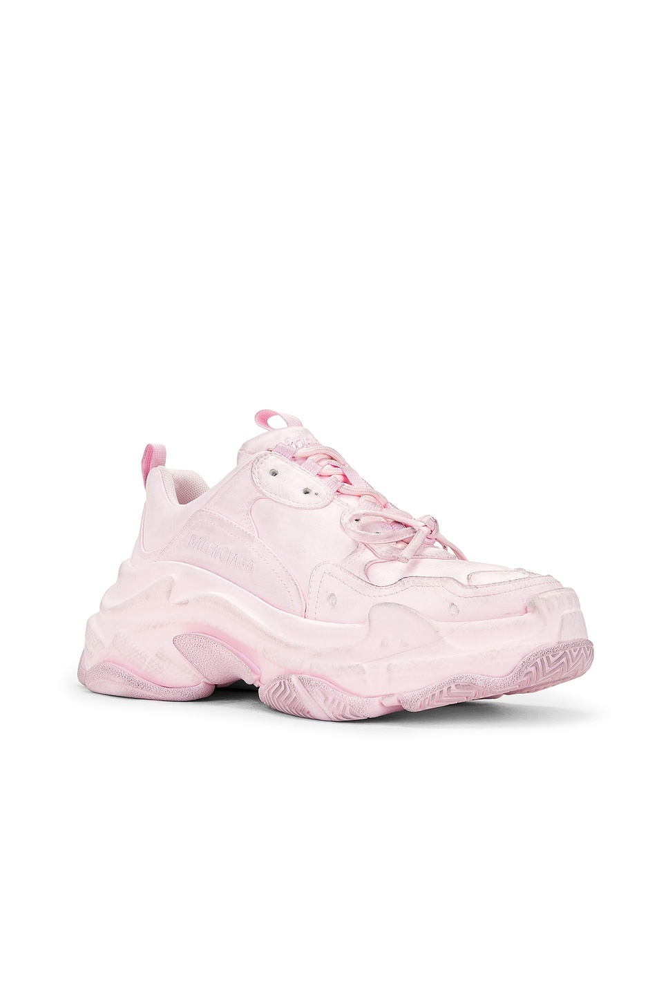 Triple S Satin Sneaker - 2