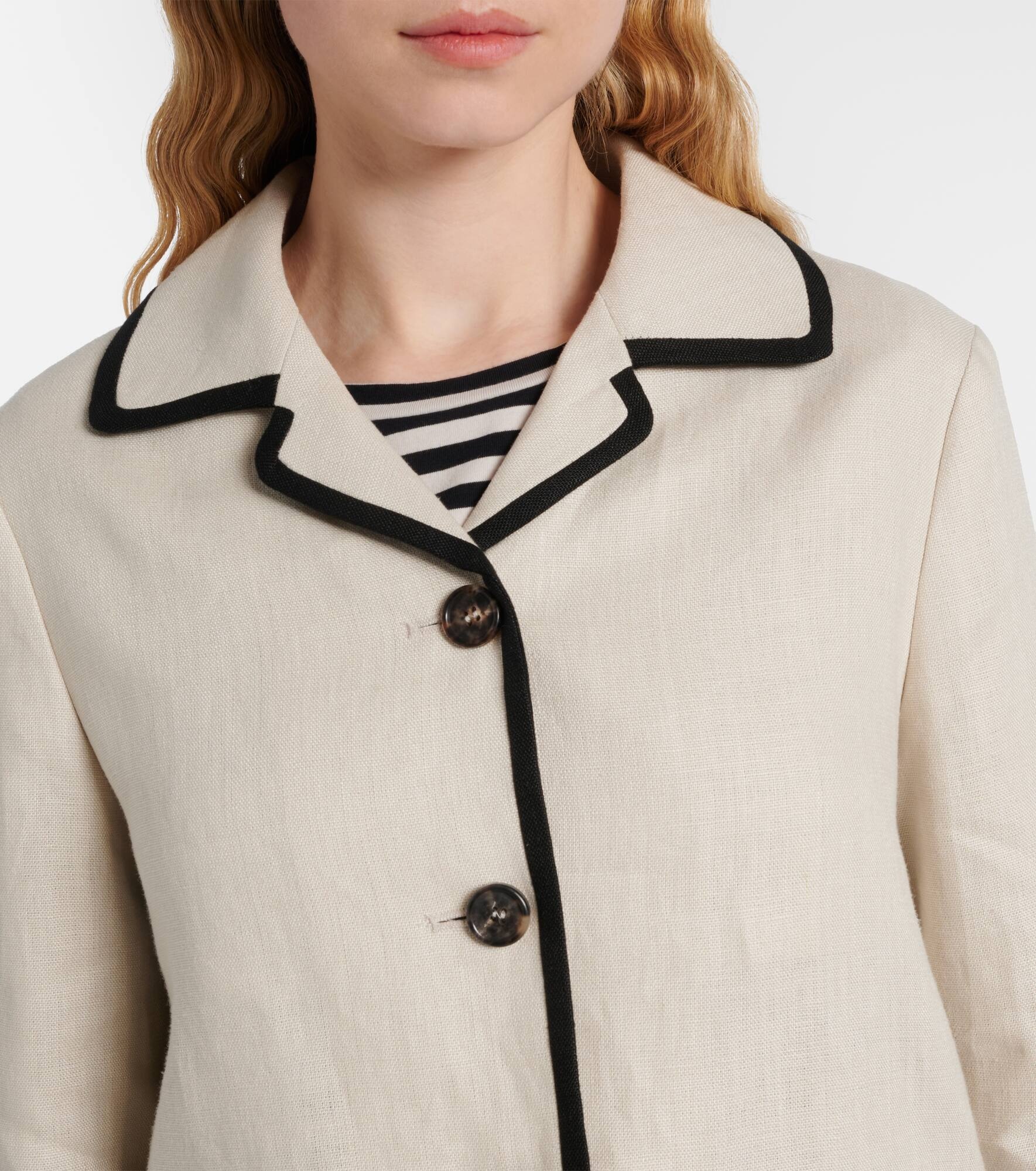 Leslie linen jacket - 4