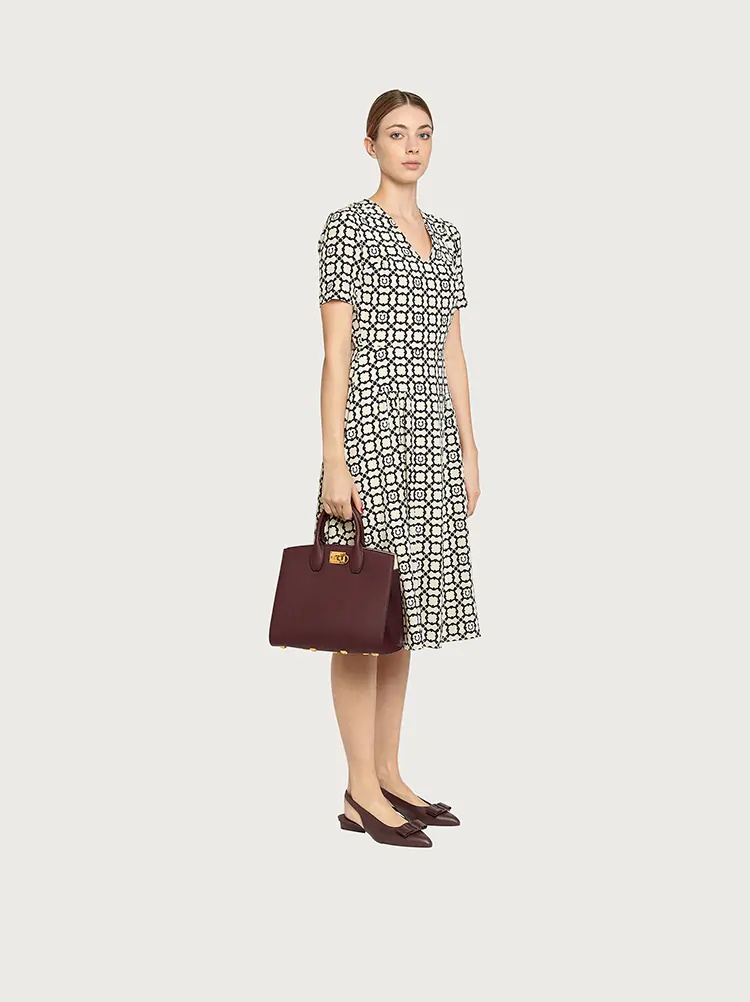FERRAGAMO STUDIO BOX BAG - 5