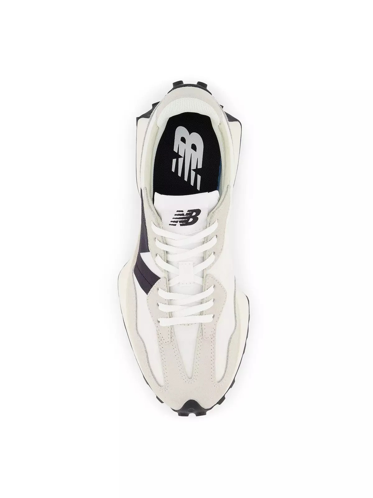 327 "Sea Salt/White/Black" Women's Shoe - 3