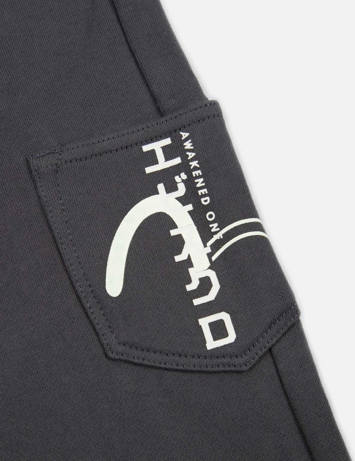 Seagull Print Pocket Sweat Shorts - 13