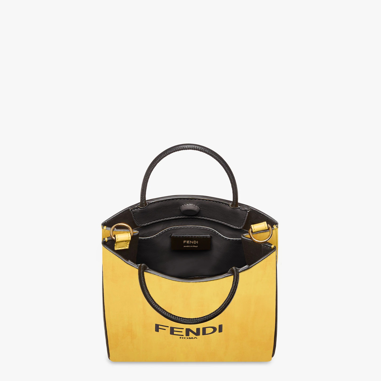 Yellow leather bag - 4