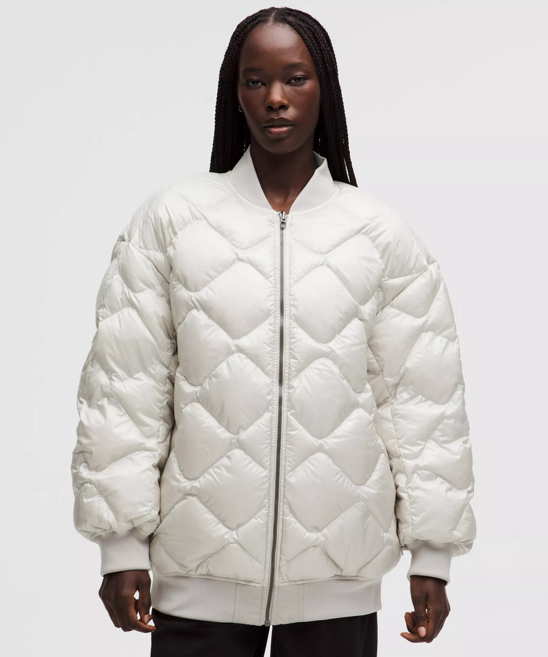 Oversized 600-Down-Fill Bomber Jacket 7