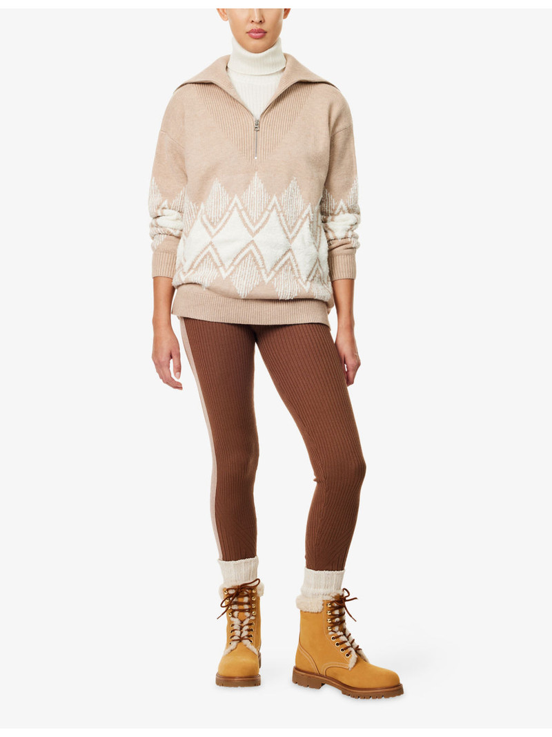 VARLEY Betty Jacquard Knitted Jumper outlook