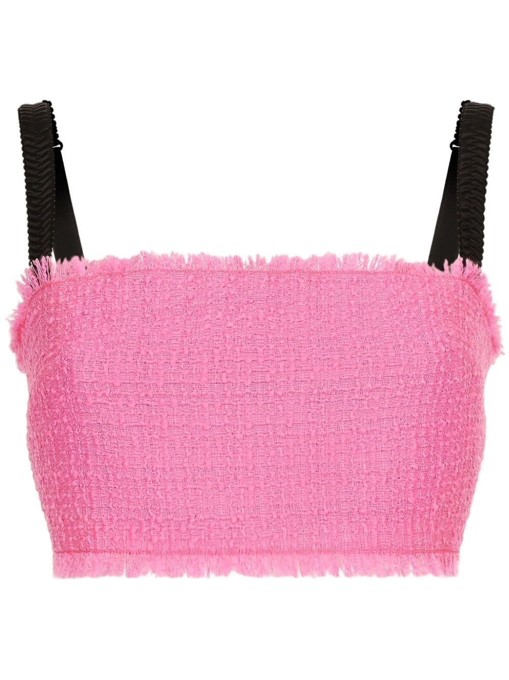 Rachel tweed cropped top - 1