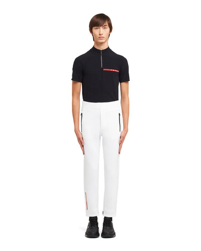 Prada Double Technical Jersey joggers outlook