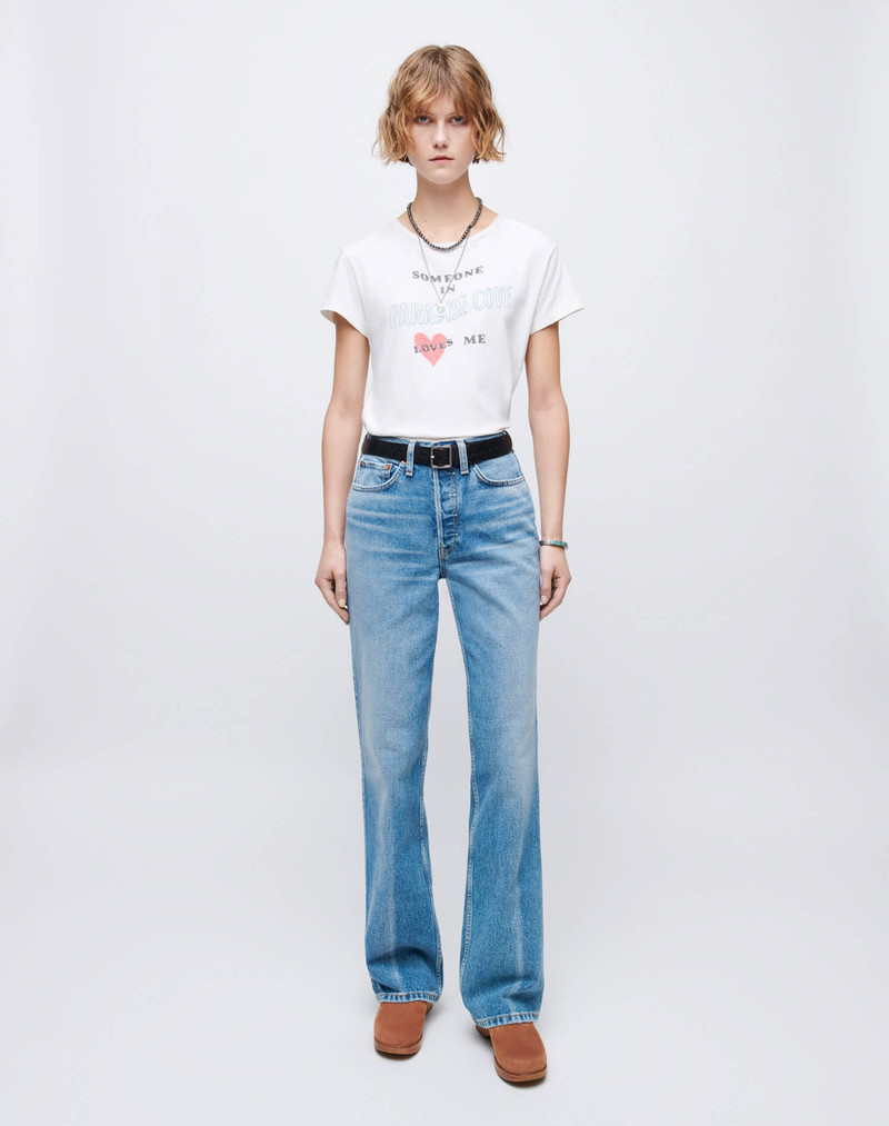 Classic "Someone Loves Me" Tee - Vintage White 4