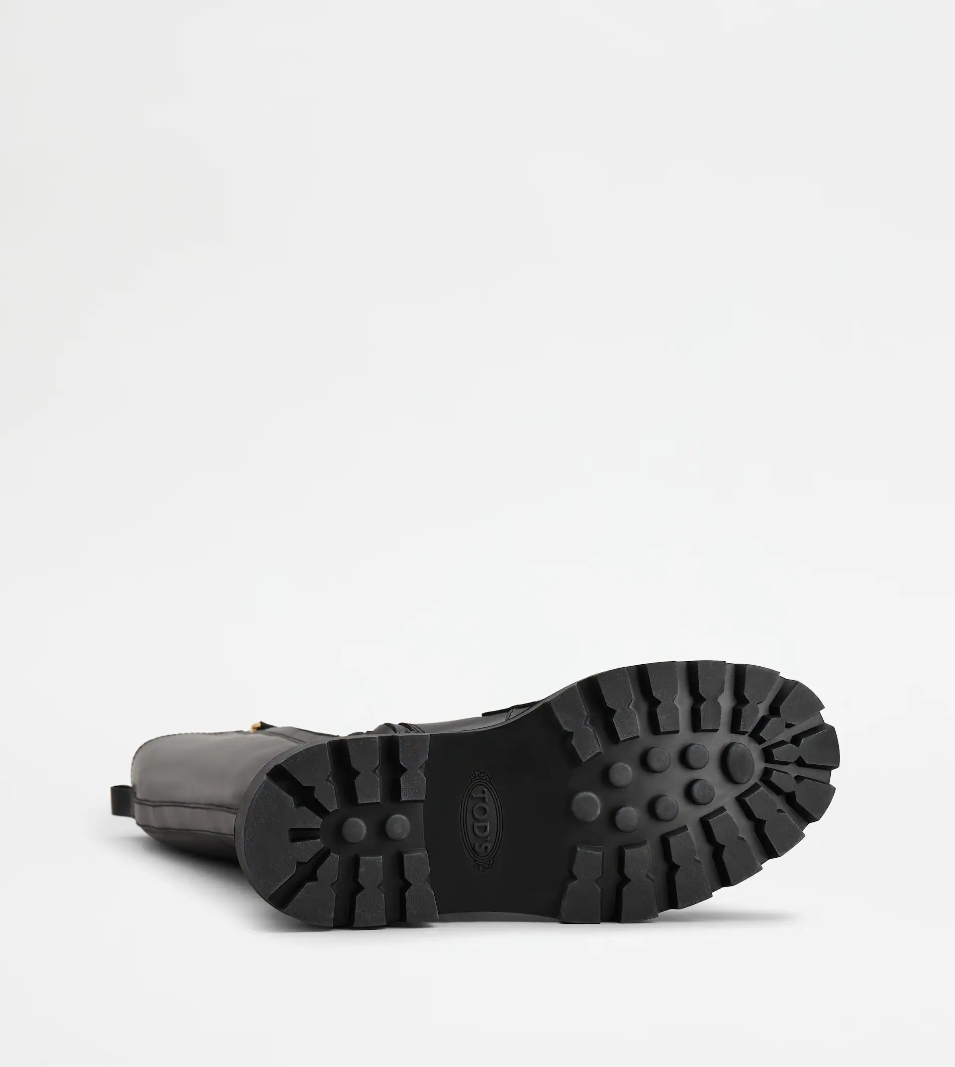 BOOTS IN LEATHER - BLACK - 4