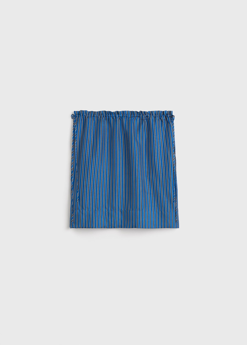 Striped mini skirt blue/navy 1
