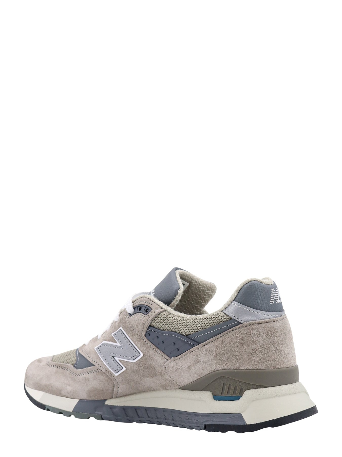 Suede sneakers with contrasting inserts - 3