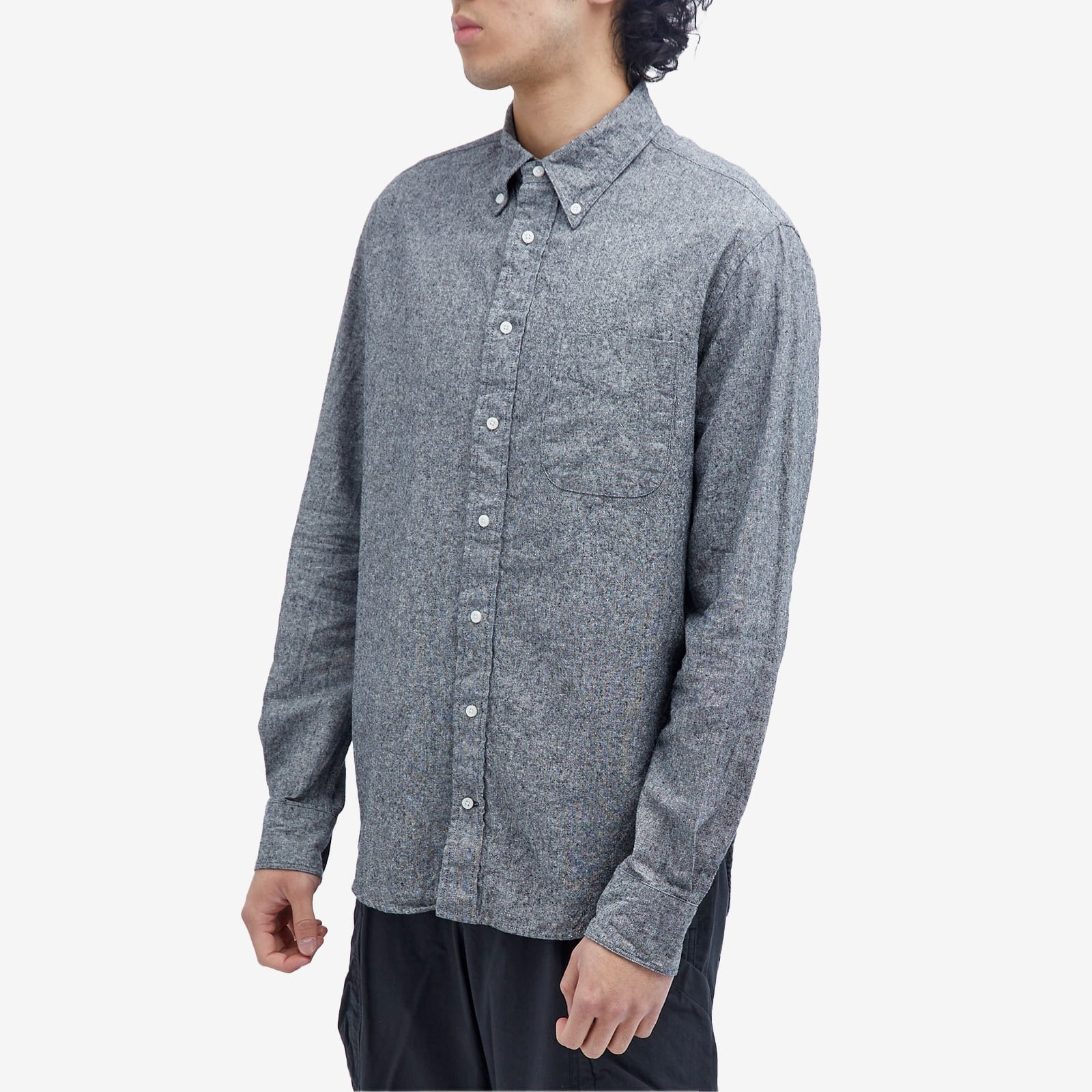 Gitman Vintage Button Down Cotton Linen Shirt - 2