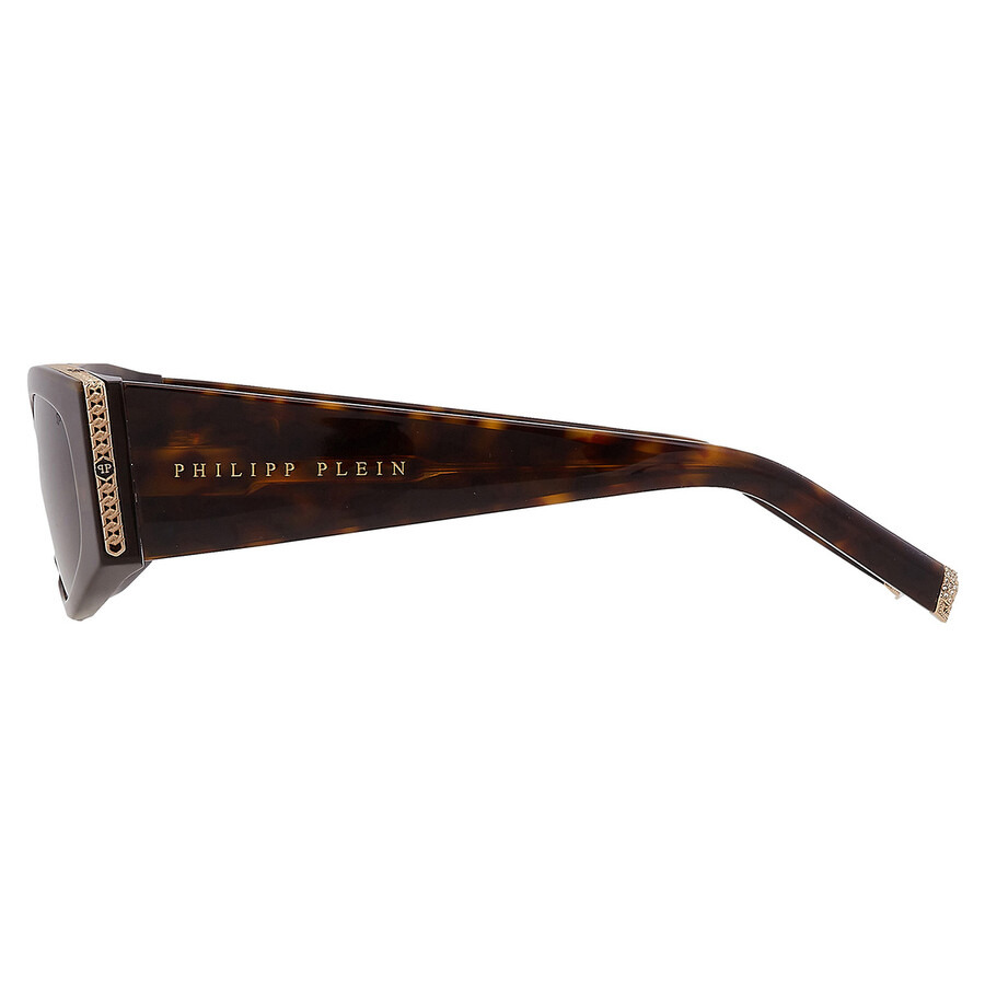 Philipp Plein Grey Oval Ladies Sunglasses SPP025S 0722 55 - 5