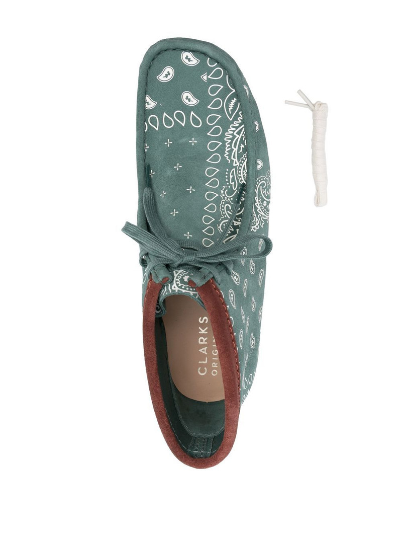 Wallabee lace-up boots 4