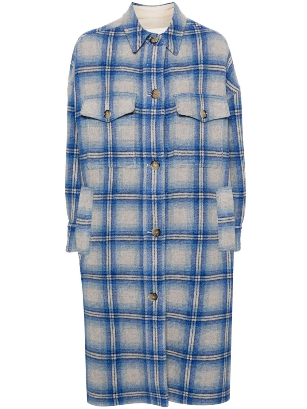 Fontizi checked coat - 1