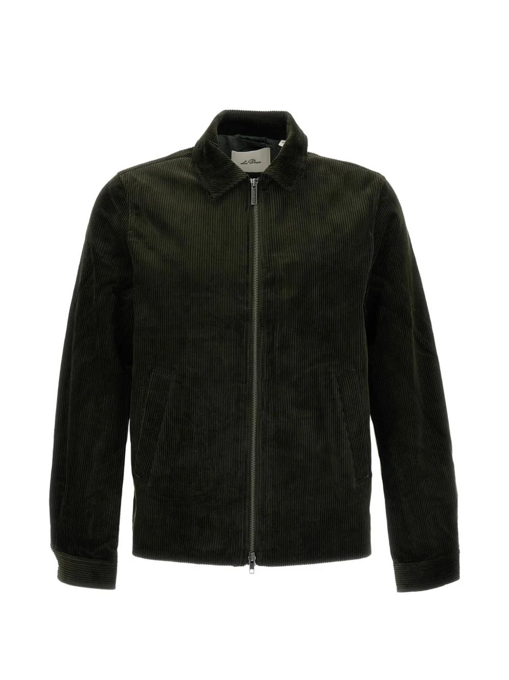 corduroy zip-up jacket - 1