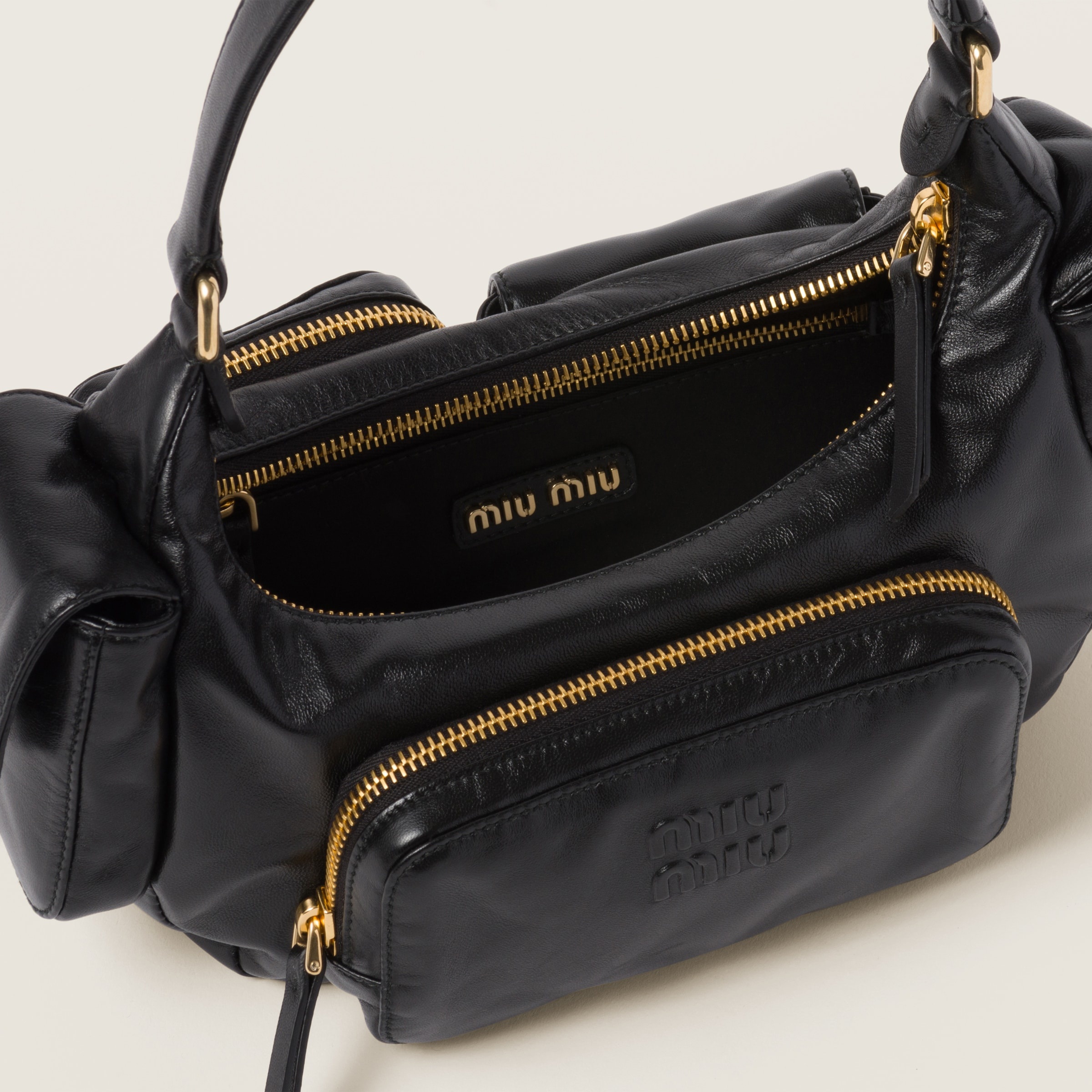 Nappa leather Pocket bag - 6