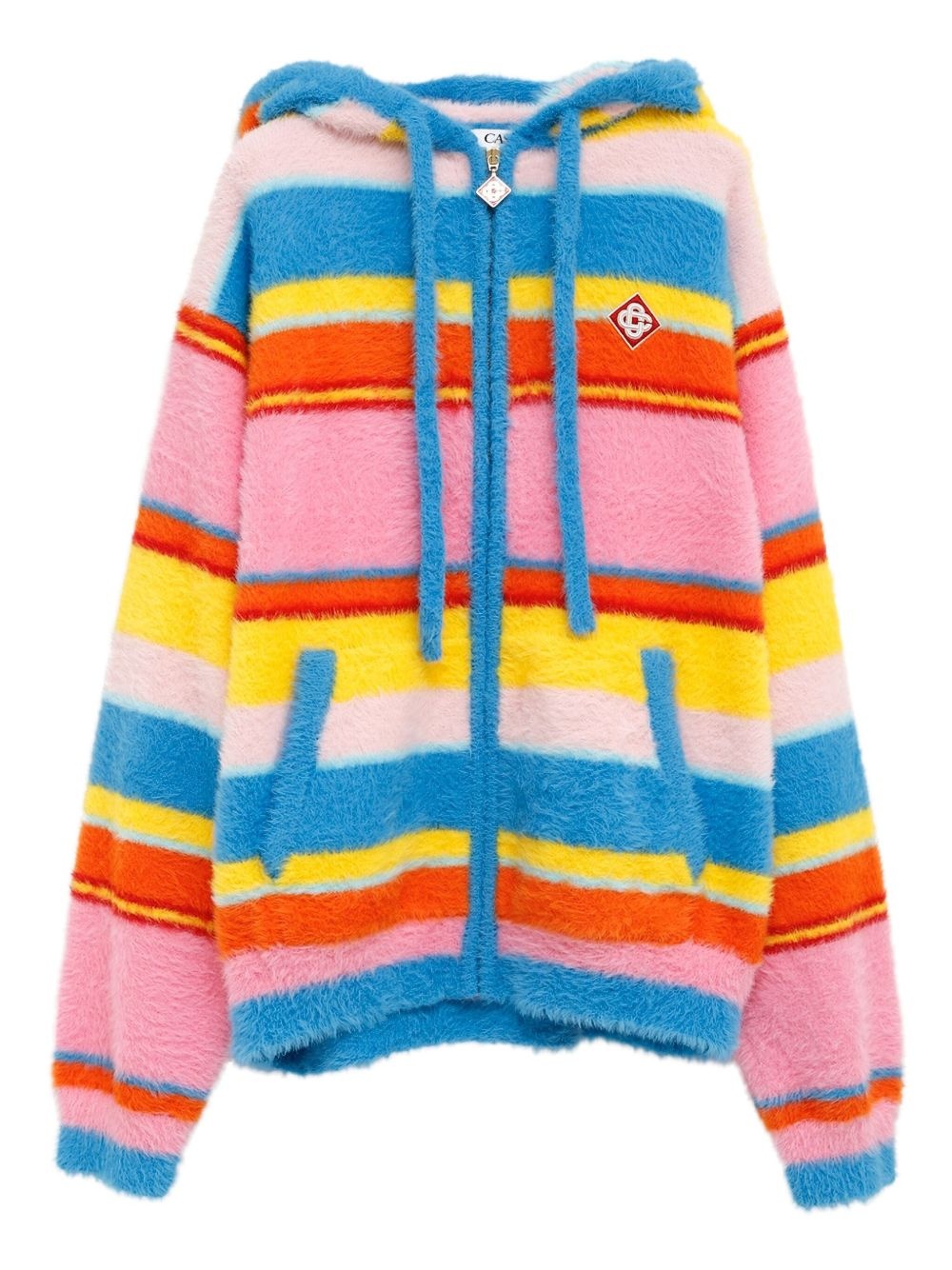striped hoodie - 1