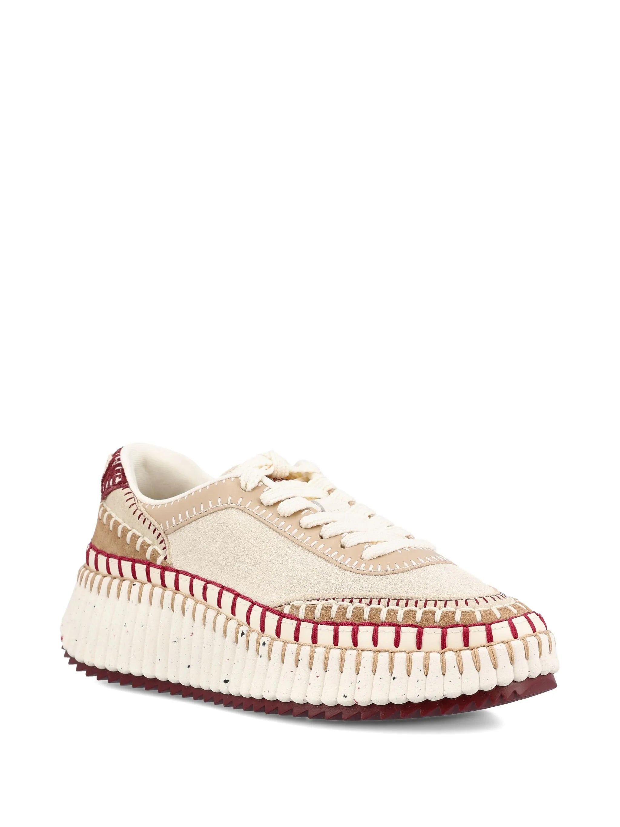 Nama textured-sole lace-up sneakers - 2