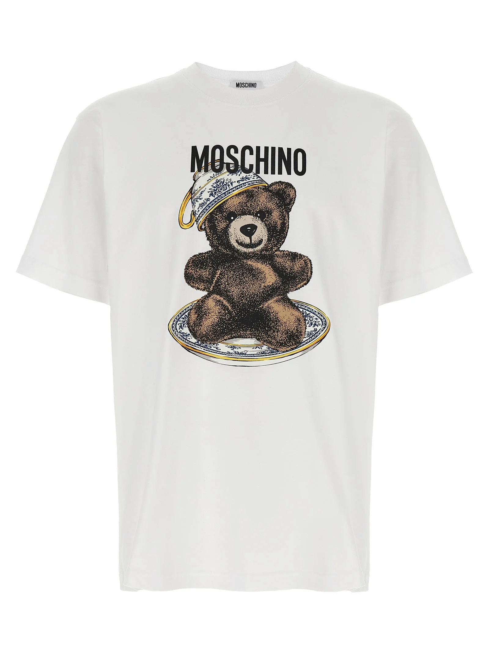 Moschino Men 'Teddy' Print T-Shirt - 1